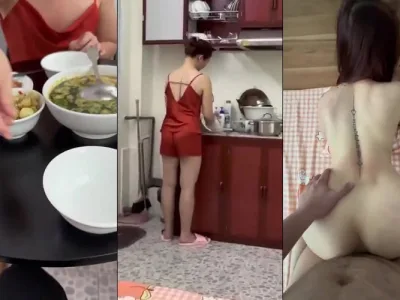 Vlog của anh grab được em gái mời qua ăn trưa rồi ăn em